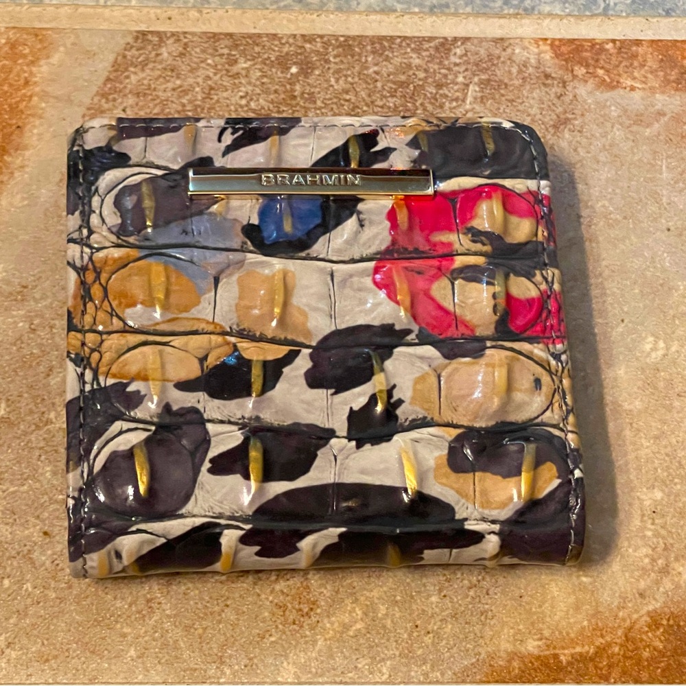 RARE FIND! Brahmin ADORE OMBRÉ Jane Wallet!
